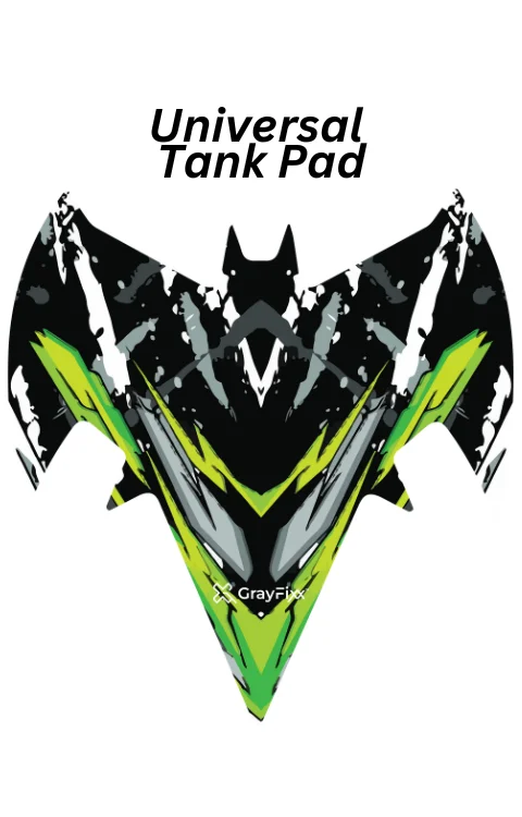 Tank Pad Compatible with Universal Bikes | Bike Tank Sticker, Pack Of 1